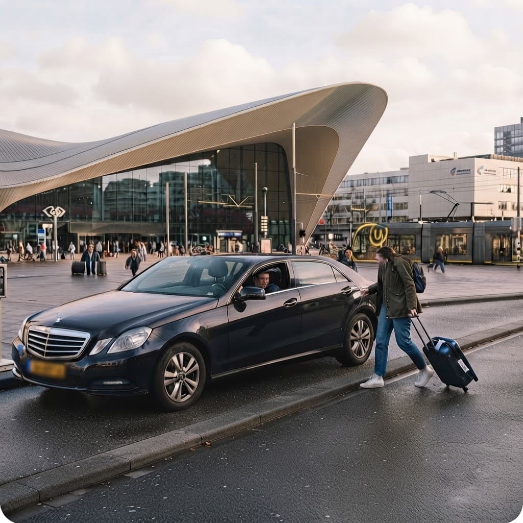 Taxi Utrecht Centraal naar Schiphol